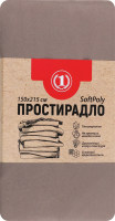 Простыня шоколадная 150х215см №1475452 ТМ "1" 1шт