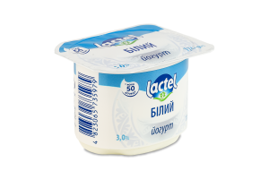 Йогурт 3% Белый Lactel ст 115г