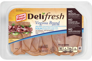 Oscar Mayer Deli Fresh Virginia Brand Uncured Ham