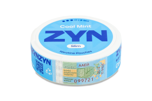 Подушечки нікотиновмісні 9мг ZYN Slim Cool mint 20х0.68г