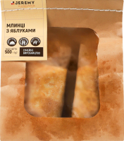 Млинці з яблуками Jeremy м/у 500г