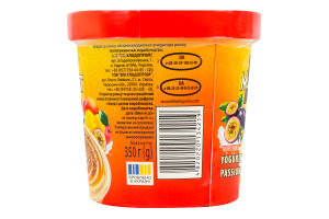 Морозиво зі смаком йогурту Манго-маракуя Magnat ст 350г