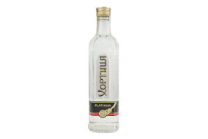 Горілка 0.25л 40% Платинум Хортиця пл