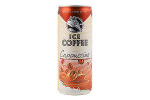 Напій з молоком ультрапастеризований з екстрактом кави Cappuccino Ice Coffee Hell з/б 250мл