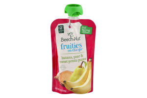 Beech-Nut Fruities On-The-Go Banana, Pear & Sweet Potato Puree Stage 2