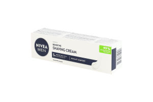 Крем для бритья для чувствительной кожи Instant comfort Sensitive Nivea Men 100мл