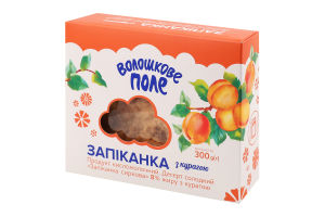 Запеканка творожная 8% с курагой Волошкове поле к/у 300г