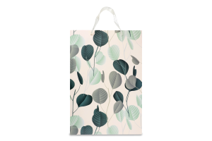 Пакет подарунковий Листя 31*44*12см