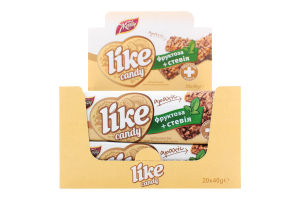 Конфеты Фруктоза + стевия Like Жайвір м/у 40г