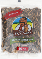 Насіння соняшника смажене солоне Дід Лузай м/у 80г