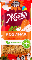 Козинак на фруктозі зі стевією Соняшниковий Жайвір м/у 65г