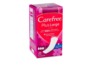 Прокладки ар.гіг.Carefree PlusLarge 36шт