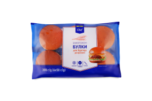 MC БУЛКИ ДЛЯ БУРГЕРУ РОЗРІЗАНІ 300Г