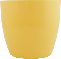 Горщик квіт. Don-Plast AGA 16 см жовтий DA 16 И648 (Польща)