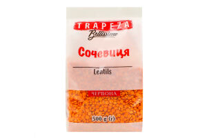 Чечевица красная Bellissimo Trapeza м/у 500г