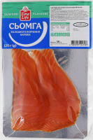 Семга нарезка Fine Life х/к в/у 120г