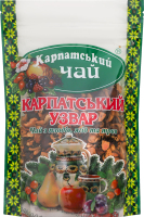 Чай з плодів, ягід і трав Карпатський узвар Карпатський чай д/п 100г