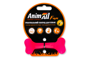 Снаряд тренувальний для собак 8см №АФ88103 Кістка AnimAll 1шт в асорт