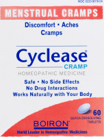 Boiron Cyclease Menstrual Cramps Homeopathic Medicine Quick-Dissolving Tablets - 60 CT