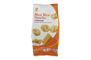 Ahold Mini Rice Snacks Cheddar