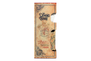 Ром The Demon's Share 6yo 0,7л +склянка