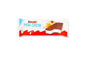 Тістечко бісквітне з молочною начинкою Milk-slice Kinder м/у 28г