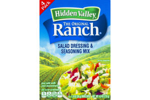 Hidden Valley Original Ranch Salad Dressing & Seasoning Mix, 4.0 Ounces