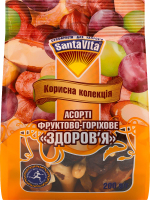 Ассорти фруктово-ореховое Здоровье Полезная коллекция Santa Vita м/у 200г