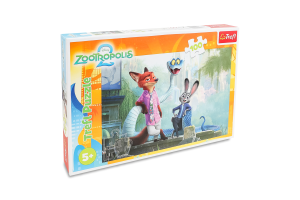 Пазлы для детей от 5лет Zootropolis 2 Disney Trefl 100эл