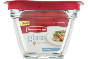Rubbermaid Glass Easy Find Lids 1.5 Cup