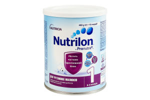 Смесь молочная сухая для детей 0-6мес 1 Для чувствительных малышей Nutrilon ж/б 400г