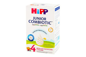 Смесь молочная сухая для детей от 18мес 4 Organic combiotic Hipp к/у 500г
