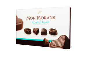 Цукерки "Mon Morans" зі смаком фундука 167 г
