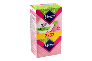 Прокладки ежедневные Dailies Style Libresse 64шт