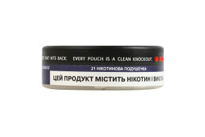 Подушечки нікотиновмісні безтютюнові Chill Up Hardсore Mint 21шт
