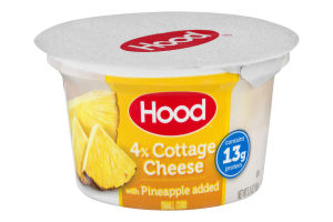 Hood 4% Cottage Cheese With Pineapple Small Curd