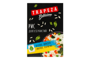Рис длиннозернистый Bellissimo Trapeza к/у 5х80г