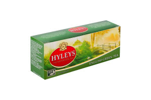 Чай зелений байховий дрібний English green Hyleys к/у 25х2г