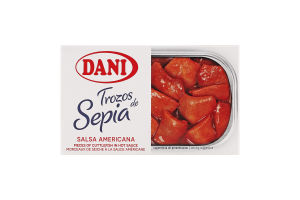 Шмат. каракатиці DANI 111г в гостр.соусі з/б И549(Іспанія)