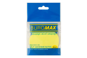 Блок д/нотаток Яблуко неон 50аркушів в асортименті артBM.2360-99 Буромакс