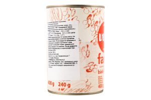 Квасоля біла в розсолі Cannellini Vera з/б 400г