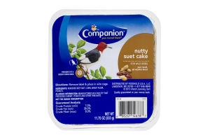 Companion Nutty Suet Cake