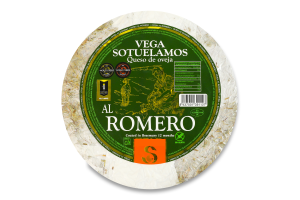 Сыр 55% овечий в розмарине Al Romero Vega Sotuelamos кг