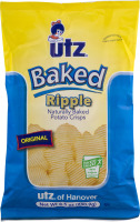Utz Baked Ripple Potato Crisps Original