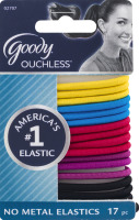 Goody Ouchless No Metal Elastics - 17 CT