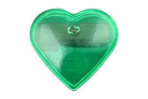 Чинка Kids Line Heart з контейнером пластиковий корпус в асортименті ZiBi