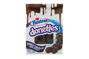 Hostess Donettes Double Chocolate Mini Donuts