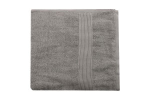 Рушник сірий махровий 70*140см 400г/м2 GM Textile