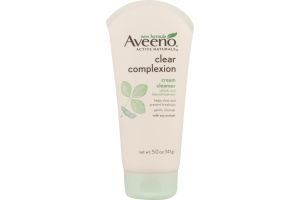 Aveeno Clear Complexion Cream Cleanser