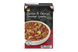 Ahold Chicken & Chorizo Sausage Gumbo Soup